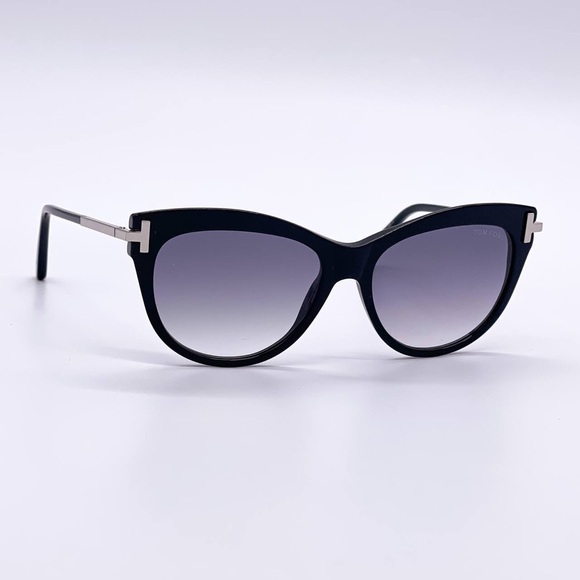 NEW TOM FORD BLACK CAT EYE WOMEN SUNGLASSES TOM FORD - Picture 6 of 8